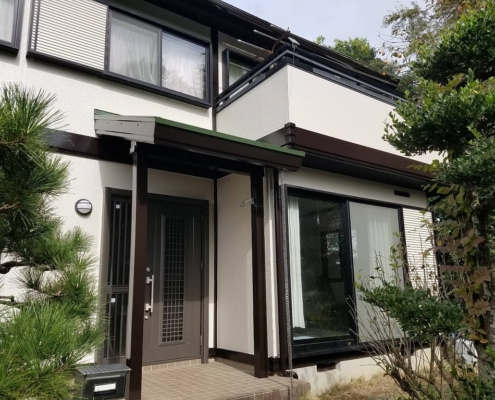 外壁の塗装工事