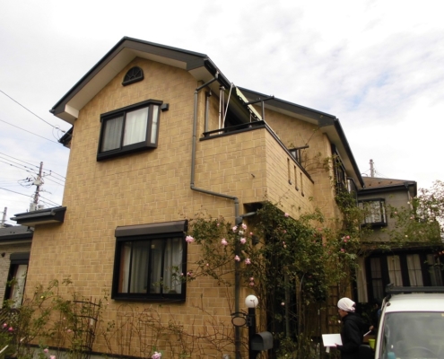 外壁の塗装工事