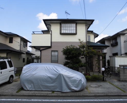 外壁の塗装工事