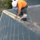 屋根の板金部補修工事