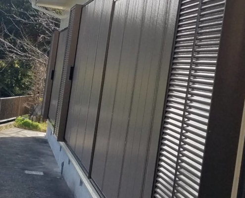 シャッター・雨戸の塗装工事