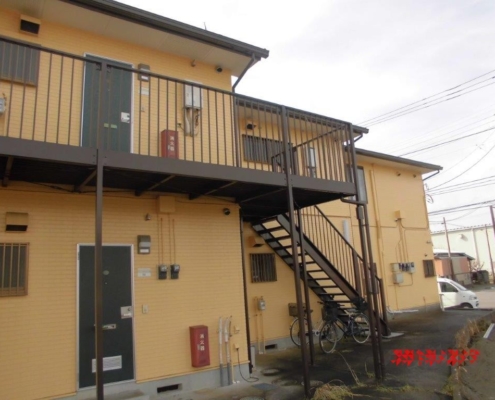 アパートの外壁塗装後