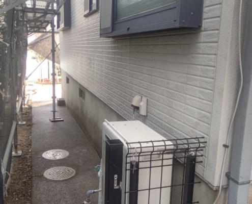 外壁の高圧洗浄（水洗い）