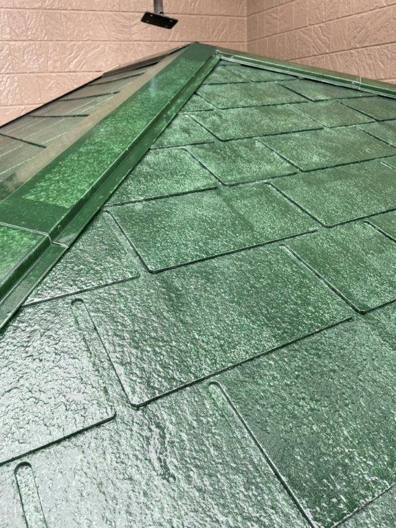 屋根の上塗り塗装